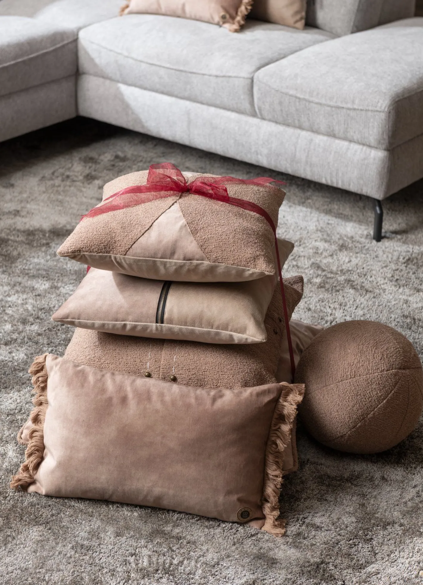 Sale COCO maison Mila Sierkussen Camel