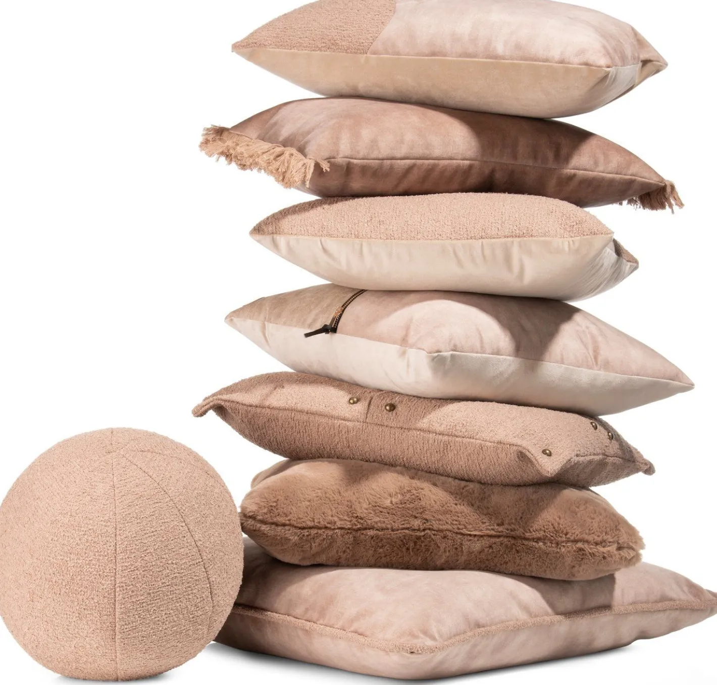 Sale COCO maison Mila Sierkussen Camel