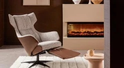 Discount Eijerkamp Collectie Miles M Relaxfauteuil Grijs