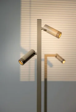 Clearance Eijerkamp Collectie Miller 2-lichts Vloerlamp Mat Zand