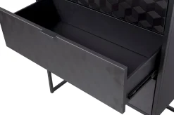 New WOOOD Milo Ladekast Zwart