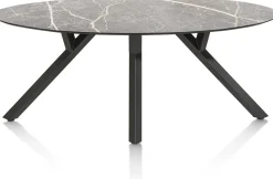 Discount XOOON Minato Ovaal Eettafel Licht Grijs