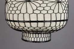 Discount Dutchbone Ming Hanglamp Black, White