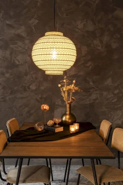 Outlet Dutchbone Ming Hanglamp Black, White