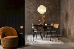 Outlet Dutchbone Ming Hanglamp Black, White