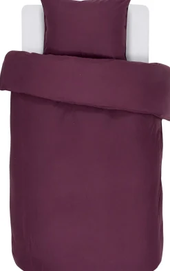 Clearance Essenza Minte Dekbedovertrek Burgundy