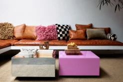 Clearance HKLIVING Mirror Block Salontafel Clear