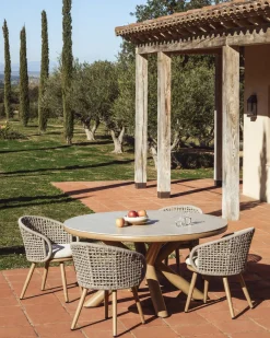 Online Kave Home Mirtia Tuintafel Ecru