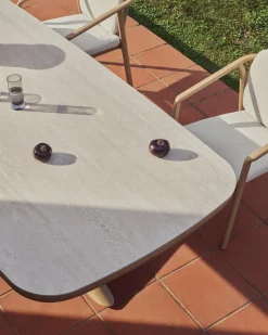 Online Kave Home Mirtia Tuintafel Ecru