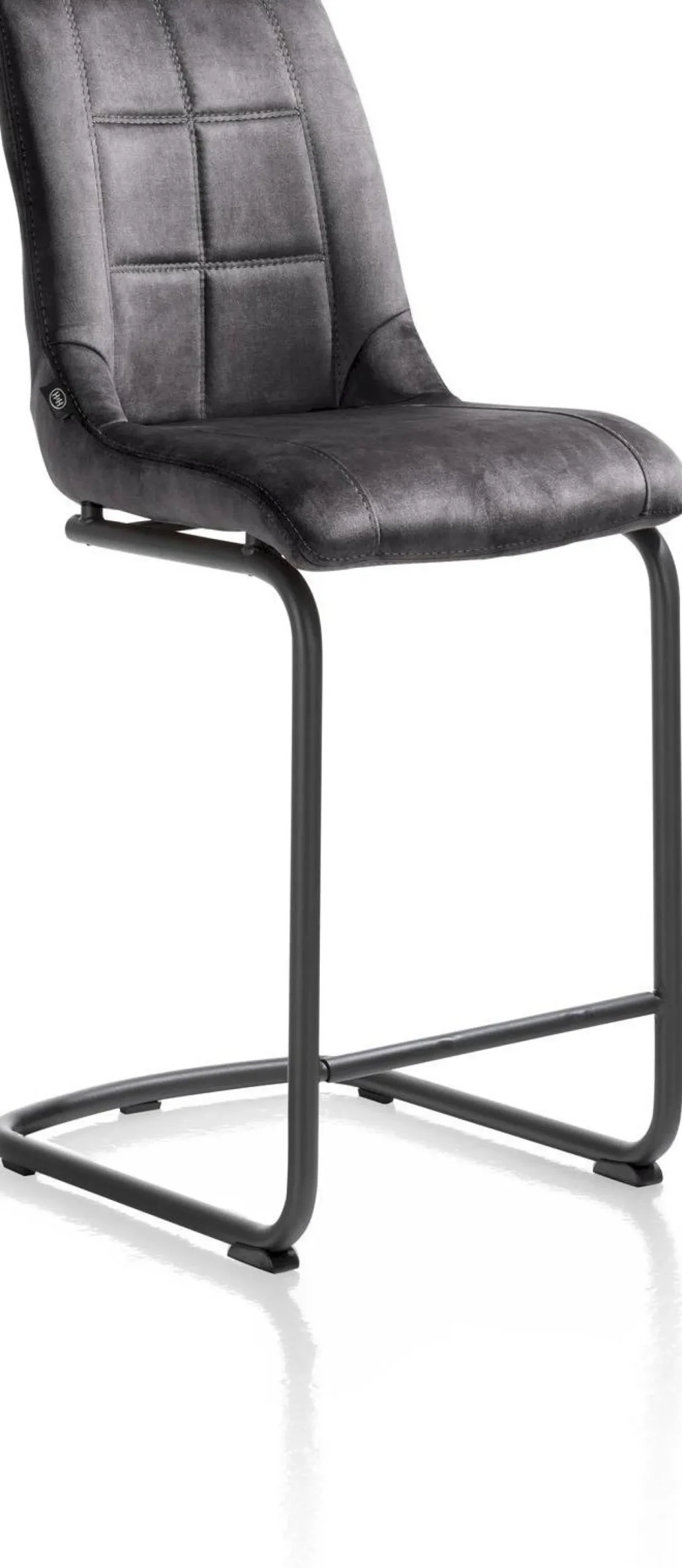 Outlet Henders en Hazel Mischa Rond Barstoel Antraciet