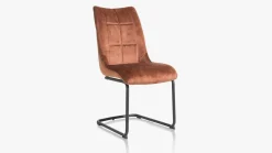 New Henders en Hazel Mischa Rond Eetkamerstoel Koper