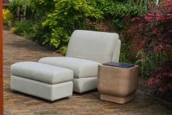 Best Zuiver Mississippi Hocker Beige