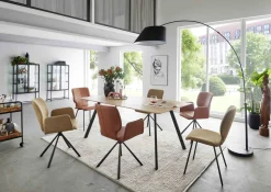Clearance Bert Plantagie Mister T Eetkamerstoel Bruin