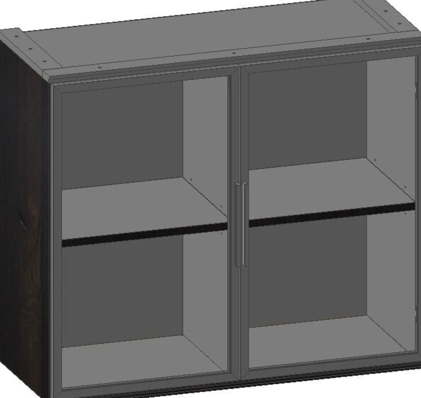 Hot XOOON Modulo Vitrinekast Onyx