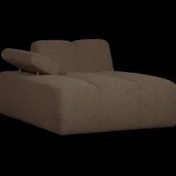 Outlet WOOOD Mojo Bouclé Chaise Longue Brown Melange