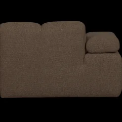 Outlet WOOOD Mojo Bouclé Chaise Longue Brown Melange