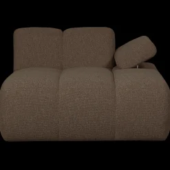 Sale WOOOD Mojo Bouclé Chaise Longue Brown Melange