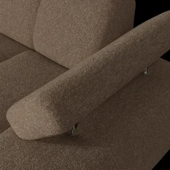 Sale WOOOD Mojo Bouclé Chaise Longue Brown Melange