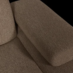 Sale WOOOD Mojo Bouclé Chaise Longue Brown Melange