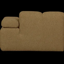 New WOOOD Mojo Bouclé Chaise Longue Yellow, Brown Melange