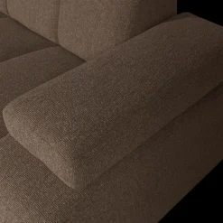 Online WOOOD Mojo Bouclé Chaise Longue Bank Brown Melange