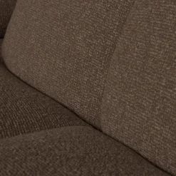 Hot WOOOD Mojo Bouclé Chaise Longue Bank Brown Melange