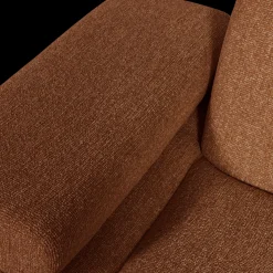 WOOOD Mojo Bouclé Elementenbank Rust Brown Melange