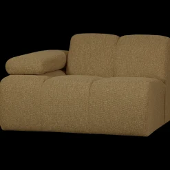 Clearance WOOOD Mojo Bouclé Elementenbank Yellow, Brown Melange