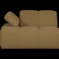 Clearance WOOOD Mojo Bouclé Elementenbank Yellow, Brown Melange