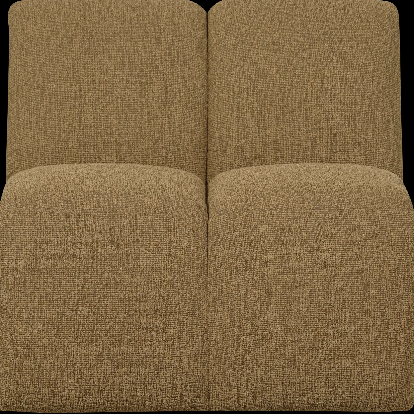 Clearance WOOOD Mojo Bouclé Elementenbank Yellow, Brown Melange