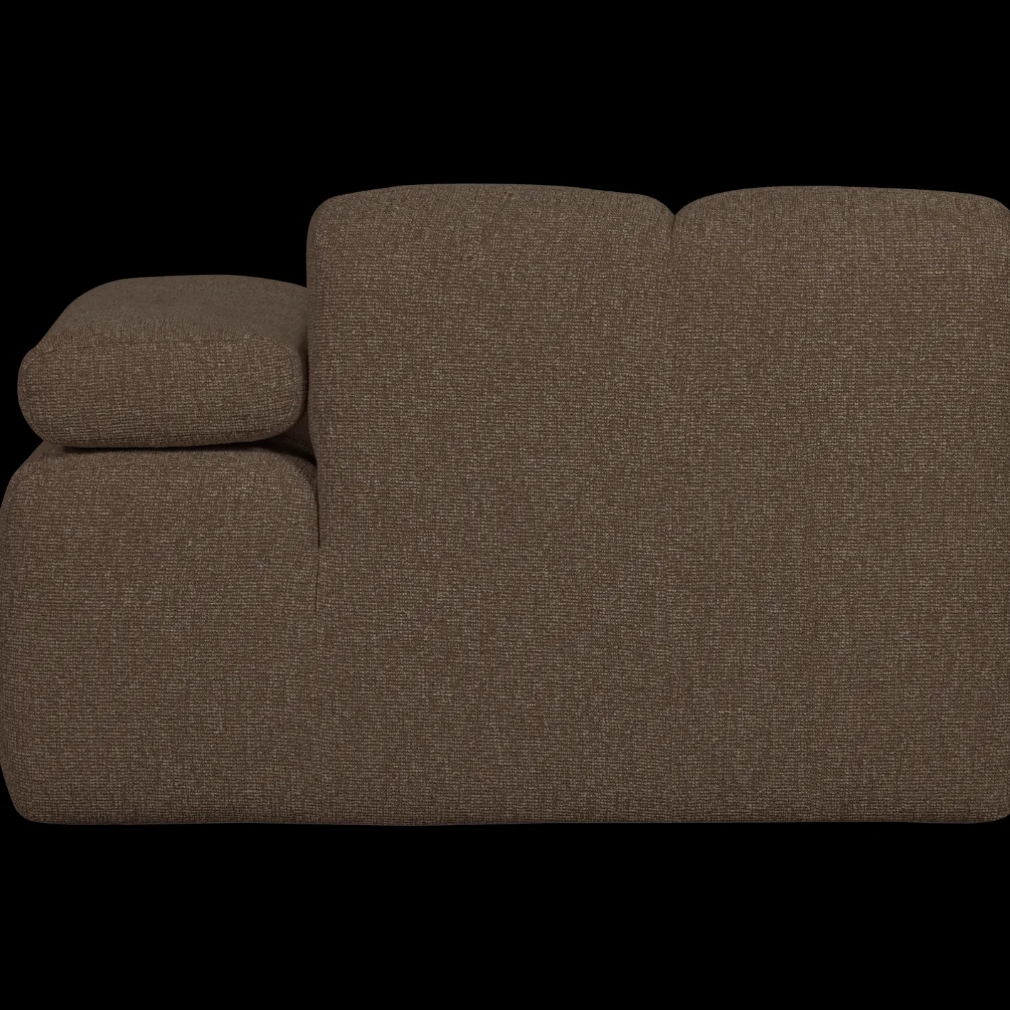 Discount WOOOD Mojo Bouclé Elementenbank Brown Melange