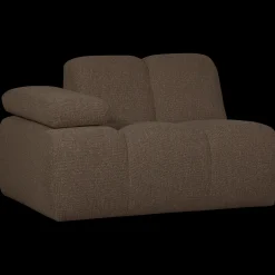 New WOOOD Mojo Bouclé Elementenbank Brown Melange