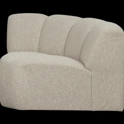 Best WOOOD Mojo Bouclé Hoek Elementenbank Beige Melange