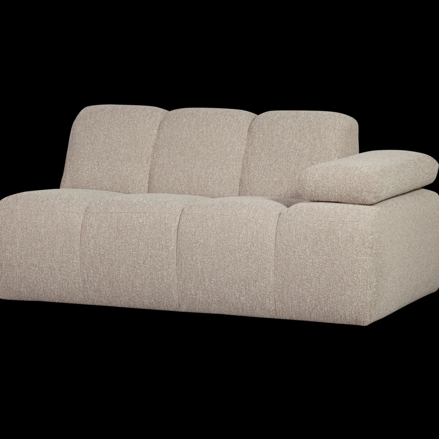 Outlet WOOOD Mojo Bouclé Zitbank Beige Melange