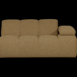 Discount WOOOD Mojo Bouclé Zitbank Yellow, Brown Melange
