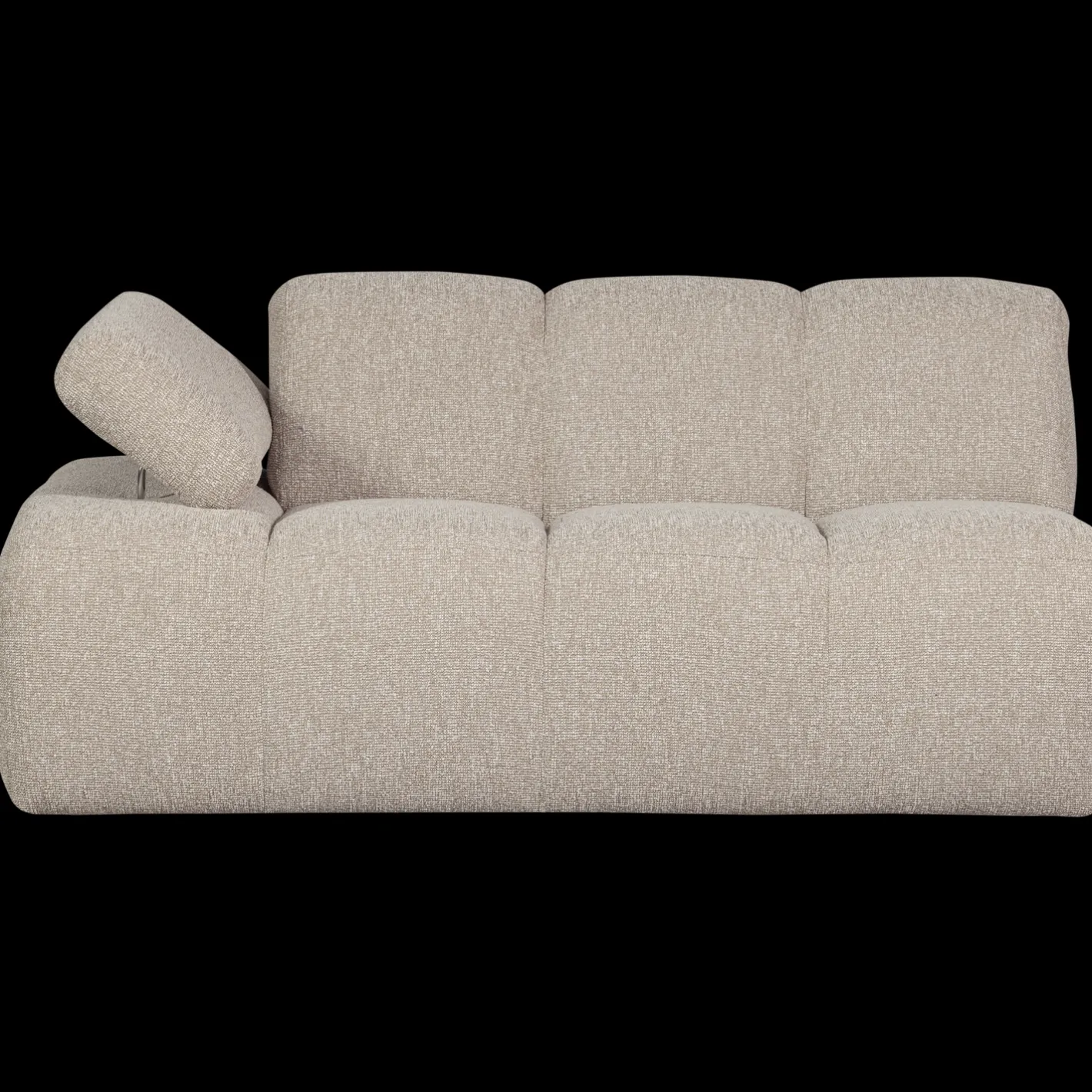 Outlet WOOOD Mojo Bouclé Zitbank Beige Melange