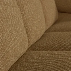 Clearance WOOOD Mojo Bouclé 2-Zitsbank Brown Melange