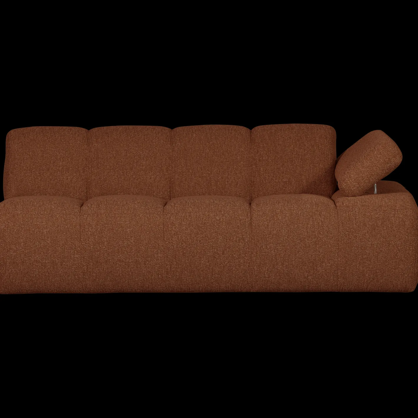 Sale WOOOD Mojo Bouclé 2-Zitsbank Rust Brown Melange
