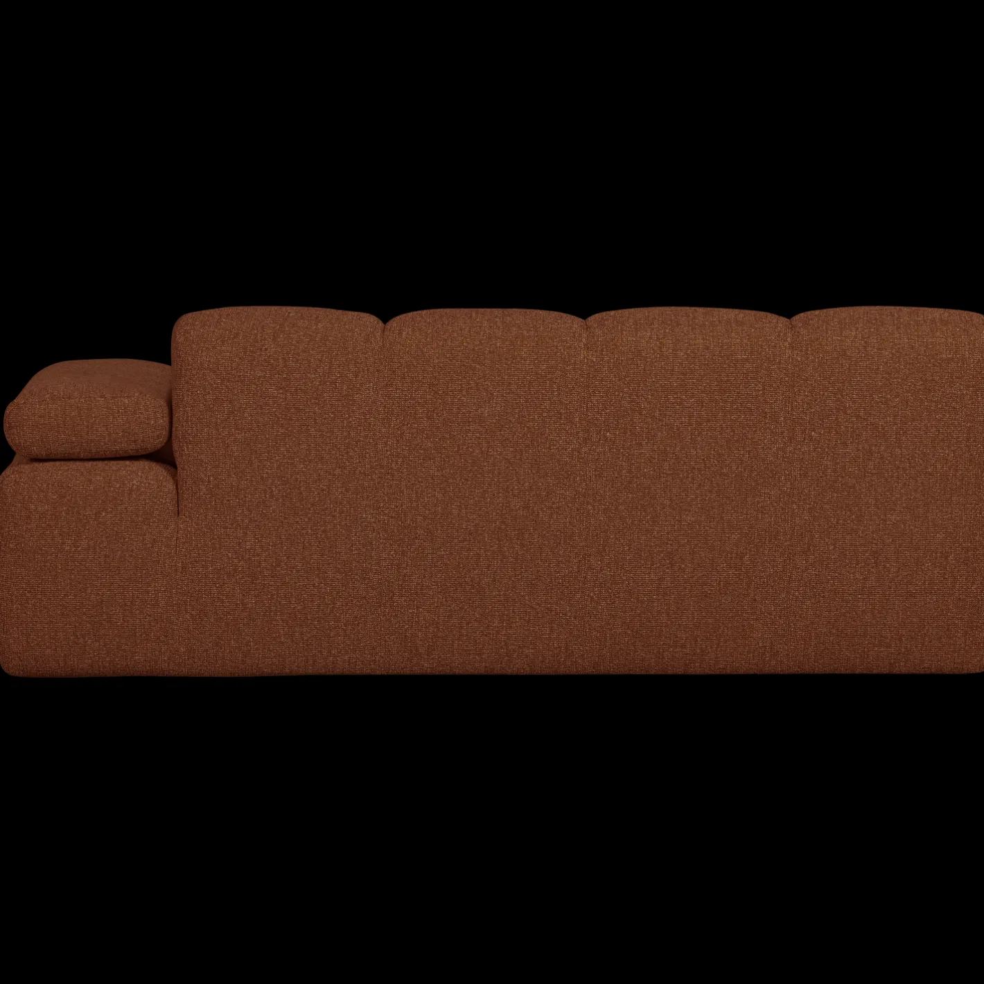 Sale WOOOD Mojo Bouclé 2-Zitsbank Rust Brown Melange