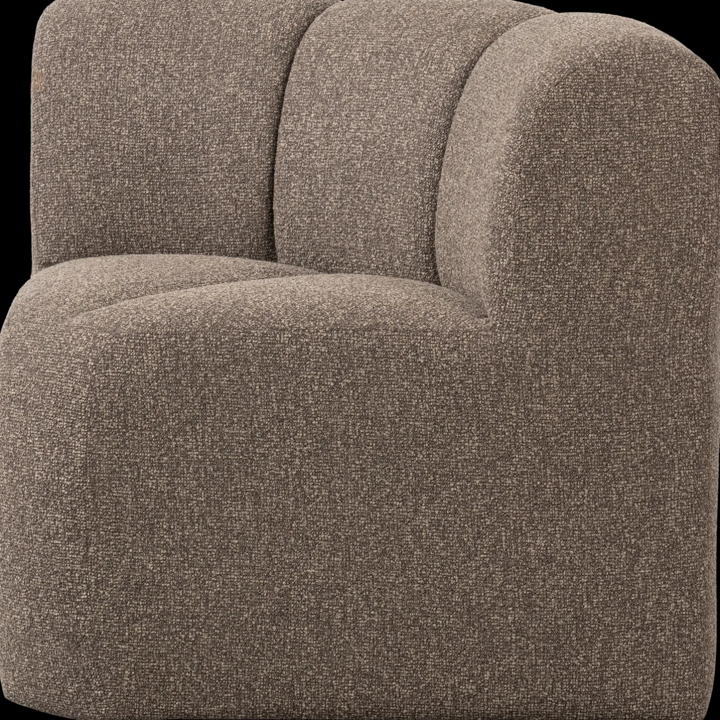 New WOOOD Mojo Hoek Eetkamerbank Bruin Melange
