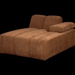 Sale WOOOD Mojo Rib Chaise Longue Rust Brown Melange