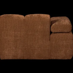 Hot WOOOD Mojo Rib Chaise Longue Rust Brown