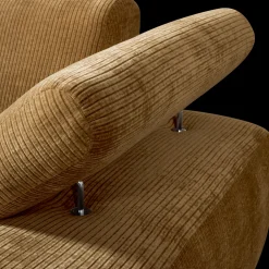 WOOOD Mojo Rib Chaise Longue Honey Yellow