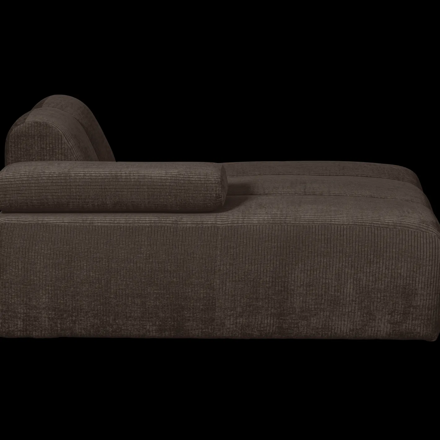 Online WOOOD Mojo Rib Chaise Longue Brown