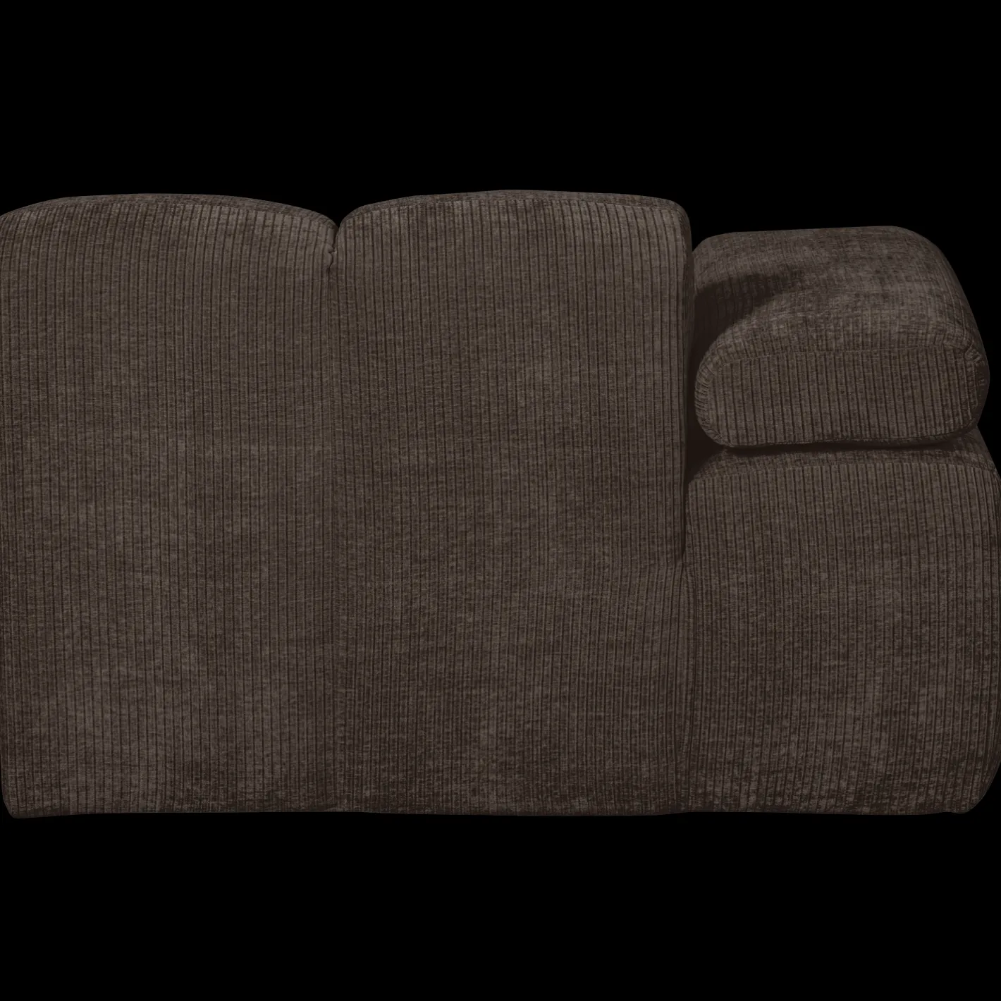 Online WOOOD Mojo Rib Chaise Longue Brown