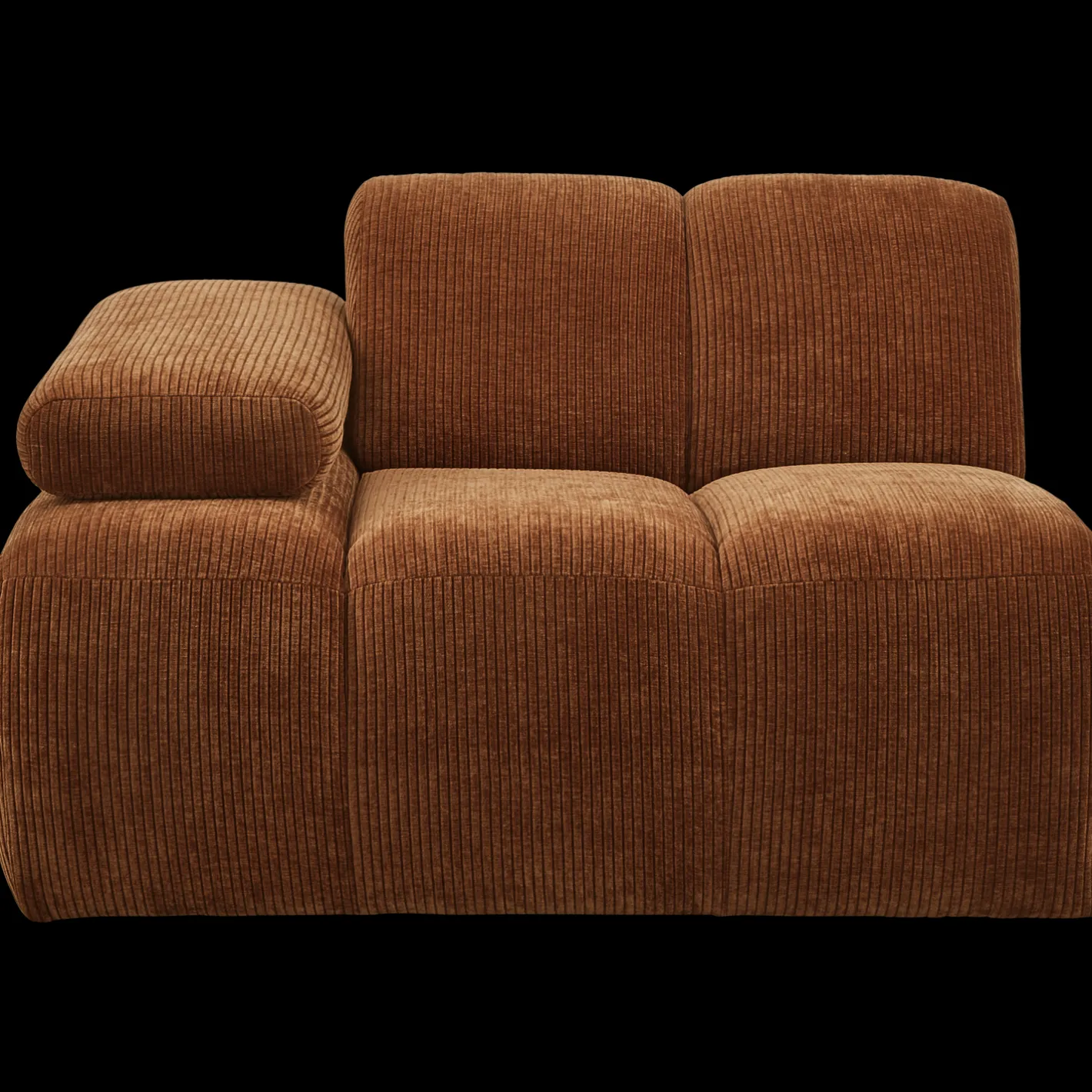 Discount WOOOD Mojo Rib Elementenbank Rust Brown