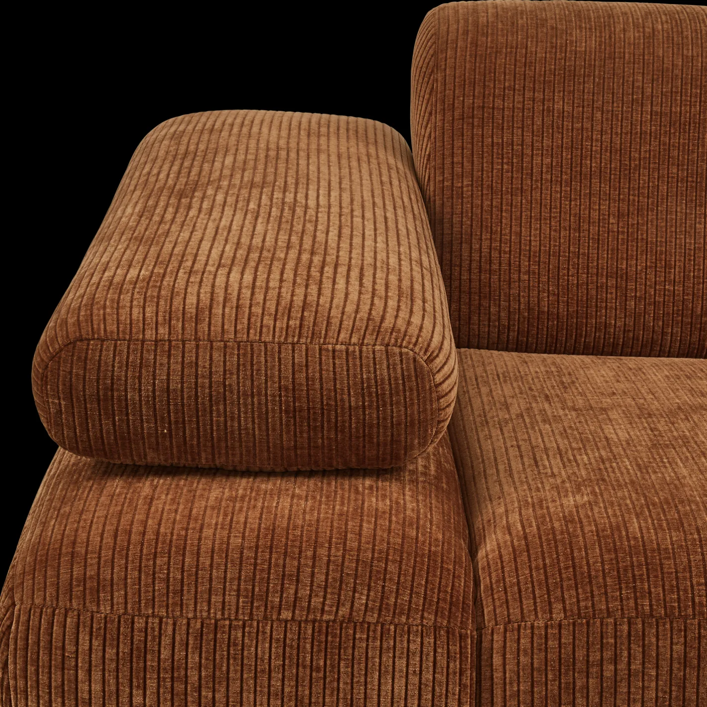Discount WOOOD Mojo Rib Elementenbank Rust Brown