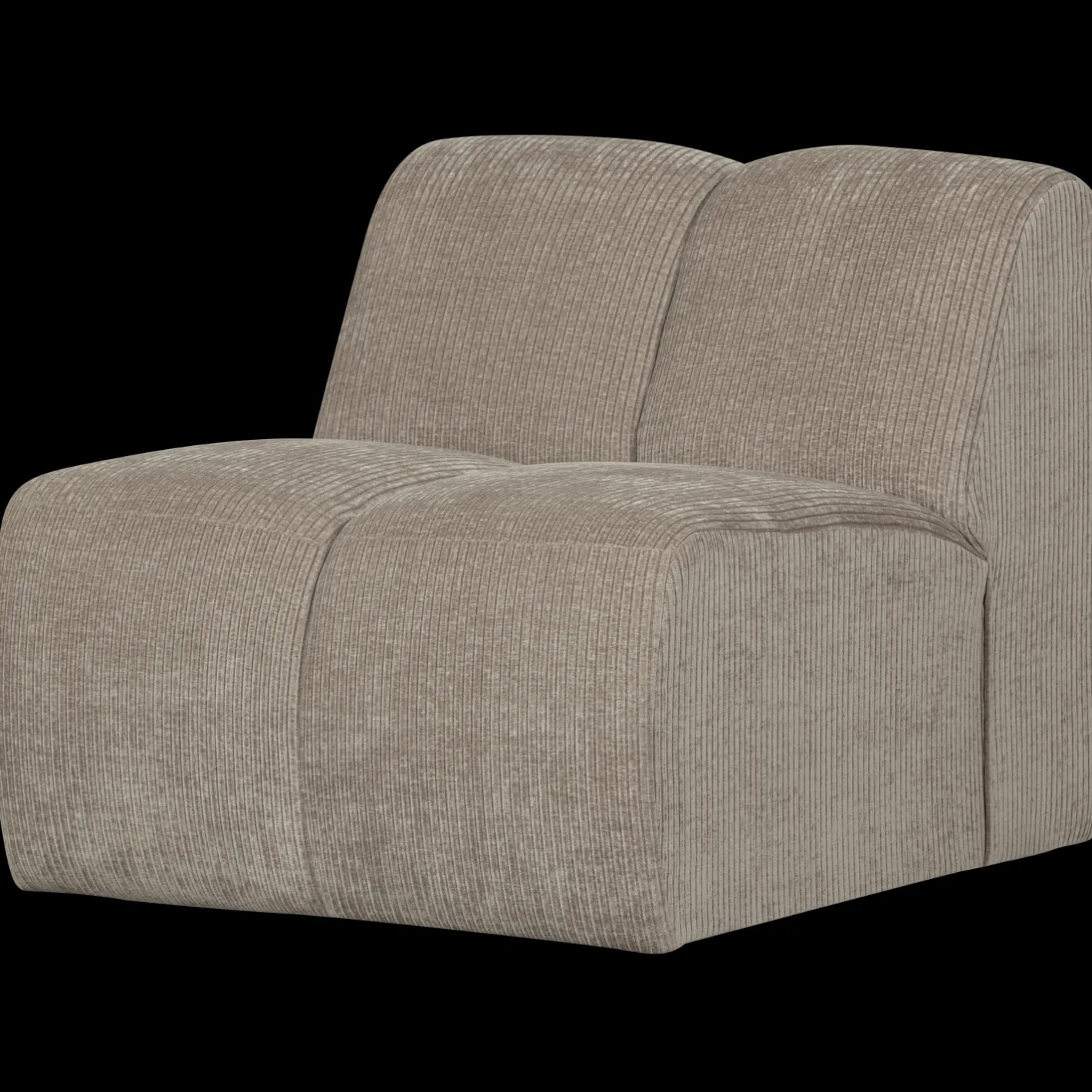 Outlet WOOOD Mojo Rib Elementenbank Dark Sand