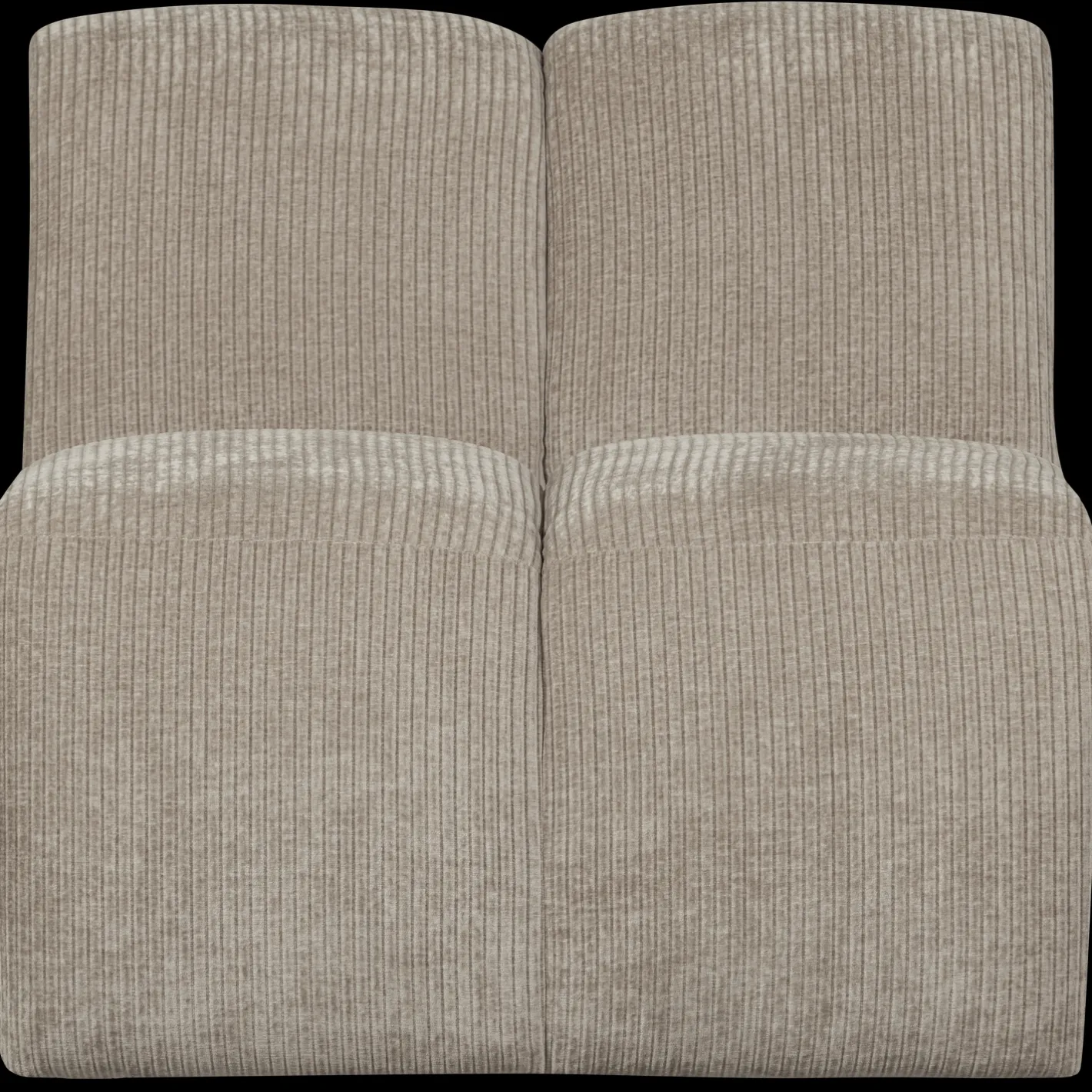 Outlet WOOOD Mojo Rib Elementenbank Dark Sand