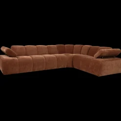 Clearance WOOOD Mojo Rib Hoekbank Rust Brown